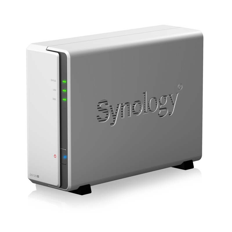 Synology Diskstation DS120j NAS System 1-Bay inkl. 1x 4TB ST4000VN006