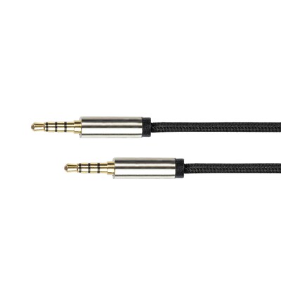 Kabel,Klinkenkabel günstig Kaufen-PYTHON High Quality 3,5mm Klinkenkabel 4 polig St./St. 0,5m. PYTHON High Quality 3,5mm Klinkenkabel 4 polig St./St. 0,5m <![CDATA[• Klinke-Kabel • Anschlüsse: Klinke 3,5mm Stereo 4-pol. und Klinke 3,5mm Stereo 4-pol. • Farbe: schwarz, Länge: 0,5m 