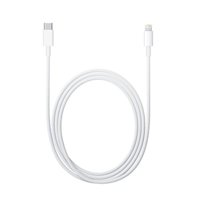 Magnet/Gewicht günstig Kaufen-Apple USB-C auf Lightning Kabel 1,0m. Apple USB-C auf Lightning Kabel 1,0m <![CDATA[• Original Zubehör von Apple • Mit Schnellladefunktion für kompatible Geräte • Länge: 1 Meter • Farbe:  - Gewicht: 0g • Lieferumfang:]]>. 