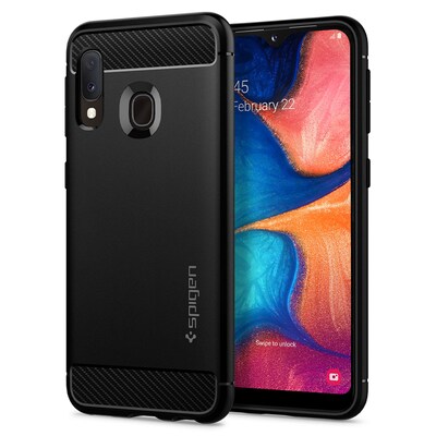 Spigen  Rugged Armor für Samsung Galaxy A20e matt black | 08809640257933