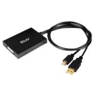 SINGLE günstig Kaufen-Club 3D MiniDP 1.2a Adapter mDP zu DVI Dual Link aktiv HDCP ON St./Bu. 0,6m. Club 3D MiniDP 1.2a Adapter mDP zu DVI Dual Link aktiv HDCP ON St./Bu. 0,6m <![CDATA[• Displayport-Adapter • Anschlüsse: Mini Displayport und DVI-D (24+1) Single Link • Fa