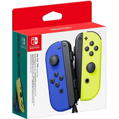 Control Switch günstig Kaufen-Nintendo Switch Controller Joy-Con 2er blau gelb. Nintendo Switch Controller Joy-Con 2er blau gelb <![CDATA[• Hersteller: Nintendo • Farbe: blau gelb Mehr Spaß mit Joy-Con]]>. 