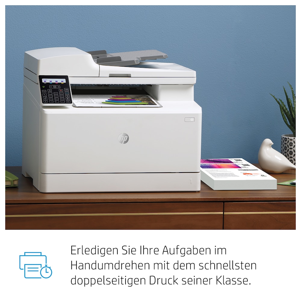 HP Color LaserJet Pro MFP M183fw Farblaserdrucker Scanner Kopierer Fax LAN WLAN