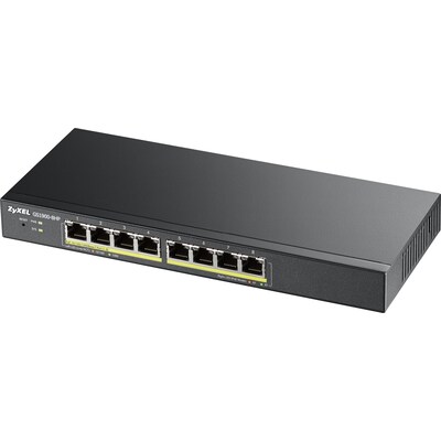 Zyxel  GS1900-8HP V2 8-Port smart managed 70W PoE+ Switch GS1900-8HP-EU0102F | 04718937588459