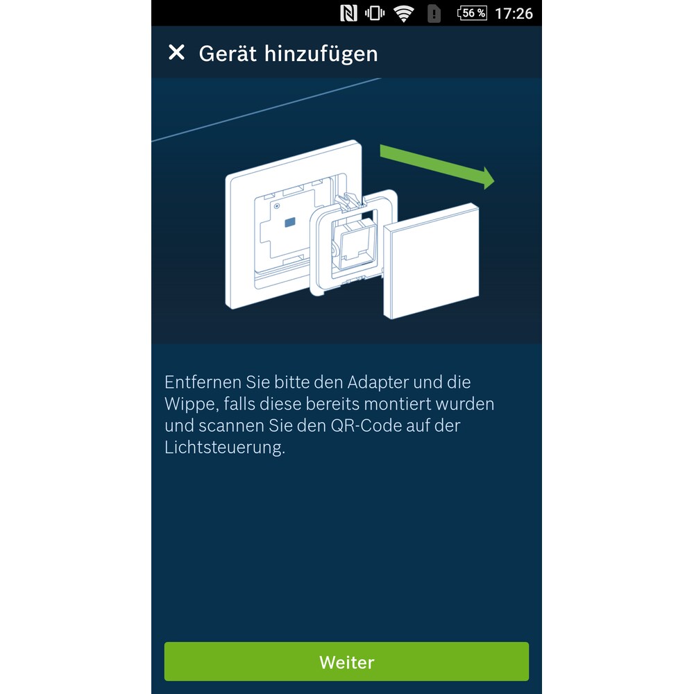 Bosch Smart Home Unterputzschalter Rolladen