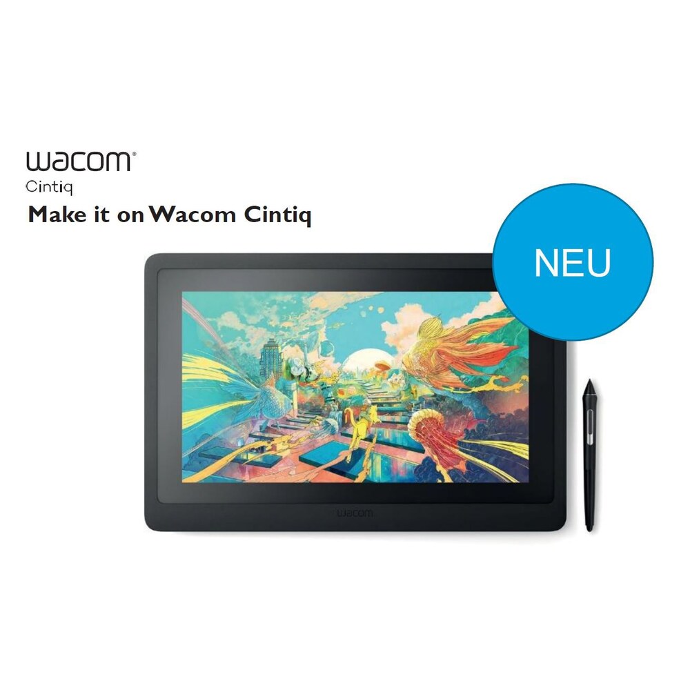 Wacom Cintiq 16 FHD Interactive Pen Display 39,6cm/15,6"