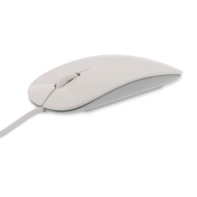 Optische günstig Kaufen-LMP Easy Mouse USB-A. LMP Easy Mouse USB-A <![CDATA[• Optische 2-Tasten-Maus mit Scrollrad • Kabelgebunden, Aufladen entfällt • Robuste Aluminiumbasis in Silber mit weißer Kunststoffoberfläche • Angenehme Haptik und stilvolles Design • Univer