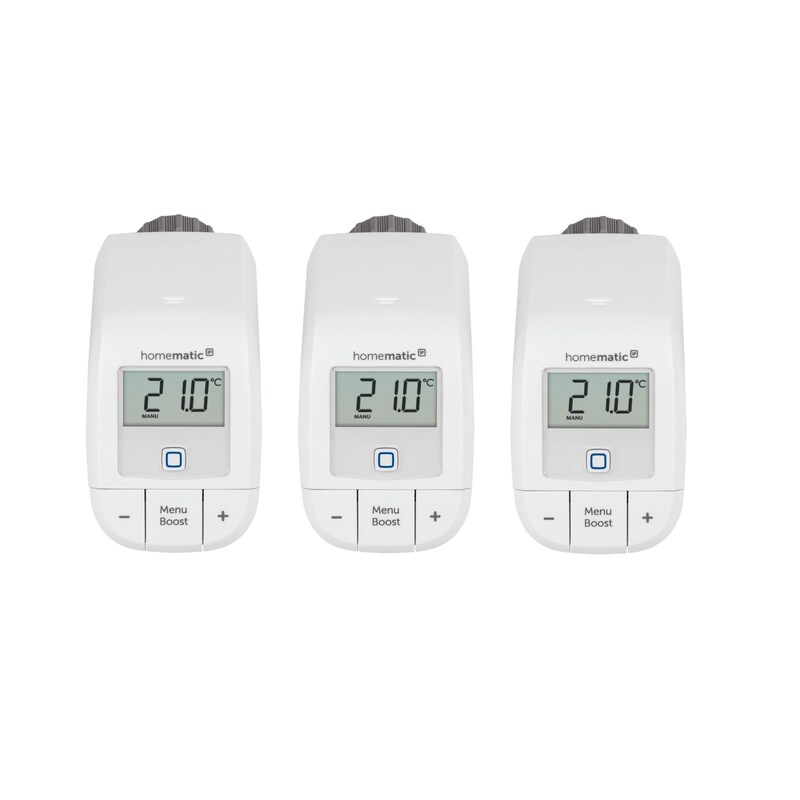 Homematic IP Heizkörperthermostat – basic HmIP-eTRV-B • 3er Pack