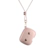 Woodcessories AirCase Pro AirPod Leather Necklace Case Old Rose