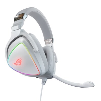 Kabel RGB günstig Kaufen-Asus ROG Delta Gaming Headset ESS QUAD DAC RGB USB-C Weiß. Asus ROG Delta Gaming Headset ESS QUAD DAC RGB USB-C Weiß <![CDATA[• Anwendungsbereich: Gaming, Kopfbügel beidseitig • Kabelgebunden, Weiß, 380g • PC/ Notebook, Mac, PlayStation4