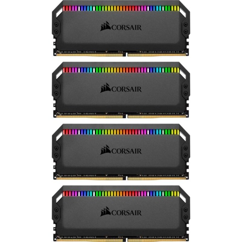 32GB (4x8GB) Corsair Dominator Platinum RGB DDR4-3600 RAM CL18 (18-19-19-39) Ki
