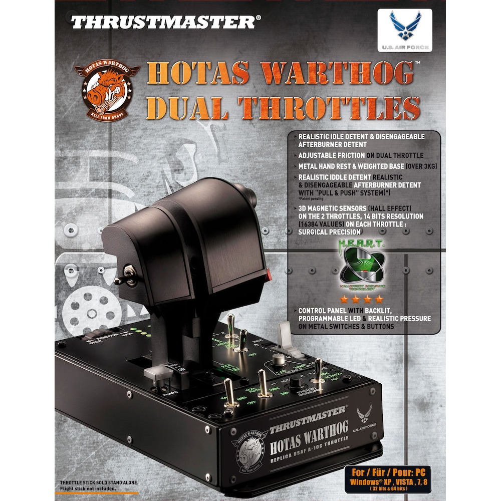Thrustmaster Hotas Warthog Dual Throttle für PC