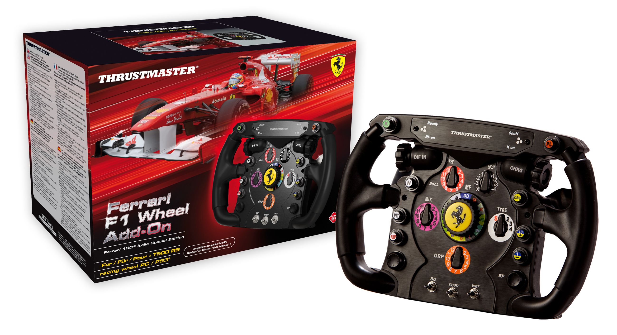 Thrustmaster Ferrari F1 Wheel AddOn f&uuml;r RS Serie