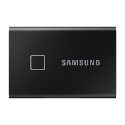 And Black günstig Kaufen-Samsung Portable SSD T7 Touch 1 TB USB 3.2 Gen2 Typ-C Metallic Black PC/Mac. Samsung Portable SSD T7 Touch 1 TB USB 3.2 Gen2 Typ-C Metallic Black PC/Mac <![CDATA[• 1 TB (8 mm Bauhöhe, V-NAND mit NVMe) • Maximale Lese-/Schreibgeschwindigkeit: 1.050 MB