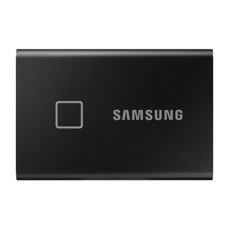 Samsung Portable SSD T7 Touch 1 TB USB 3.2 Gen2 Typ-C Metallic Black PC/Mac