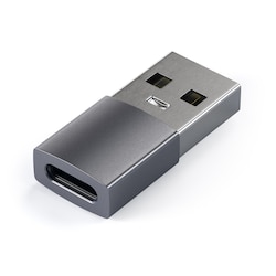 Satechi USB Type-A zu Type-C-Adapter Space Gray