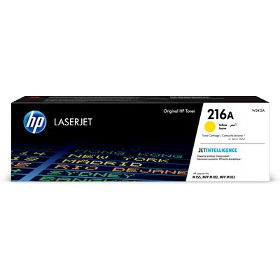 ONE X günstig Kaufen-HP 216A / W2412A Original Toner Gelb für ca. 850 Seiten. HP 216A / W2412A Original Toner Gelb für ca. 850 Seiten <![CDATA[• HP216A Tonerkartusche W2412A • Farbe: Gelb • Reichweite: bis zu 850 Seiten • Kompatibel zu: Color LaserJet Pro MF