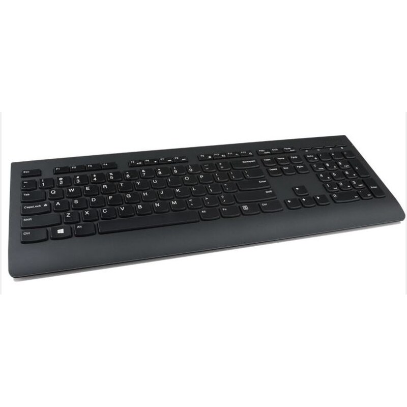 Kabellose Tastatur günstig Kaufen-Lenovo Professional - kabellose Tastatur (4X30H56854). Lenovo Professional - kabellose Tastatur (4X30H56854) <![CDATA[• Anwendungsbereich: professionelles Arbeiten, Nummernblock integriert • Kabellos • Layout: deutsch • schwarz • PC/ Notebook, USB-Anschlu