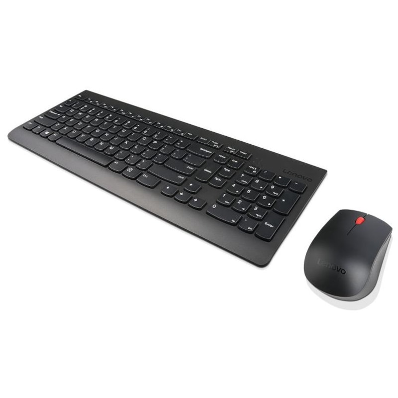 Kabellose Tastatur günstig Kaufen-Lenovo Essential - kabellose Maus-Tastaturkombination schwarz (4X30M39472). Lenovo Essential - kabellose Maus-Tastaturkombination schwarz (4X30M39472) <![CDATA[• Kabellos, 2,4GHz • Tastatur-Layout: deutsch, Tastatur-Nummernblock integriert • 3 Maustasten,