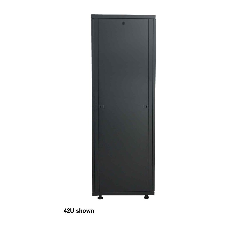 Intellinet 19" Netzwerkschrank, Basic Line, 22 HE, Flatp. schwarz