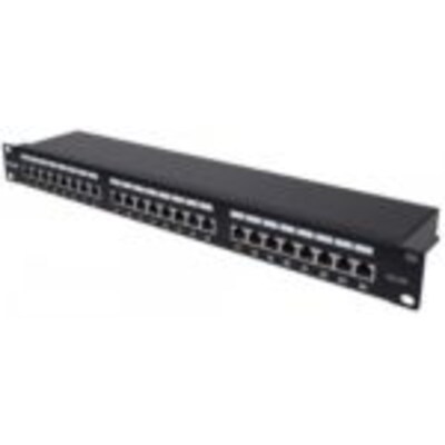 Go mit günstig Kaufen-24-Port Cat6a Patchpanel, geschirmt, 24 Ports, FTP, 1 HE, mit Klemmleisten 90°. 24-Port Cat6a Patchpanel, geschirmt, 24 Ports, FTP, 1 HE, mit Klemmleisten 90° <![CDATA[• Kontakte beschichtet mit mindestens 3 μm Gold • Klemmleisten mit 90 Gr