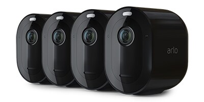 ARLO Pro3 kabelloses 4 Kameraset VMS4440B schwarz