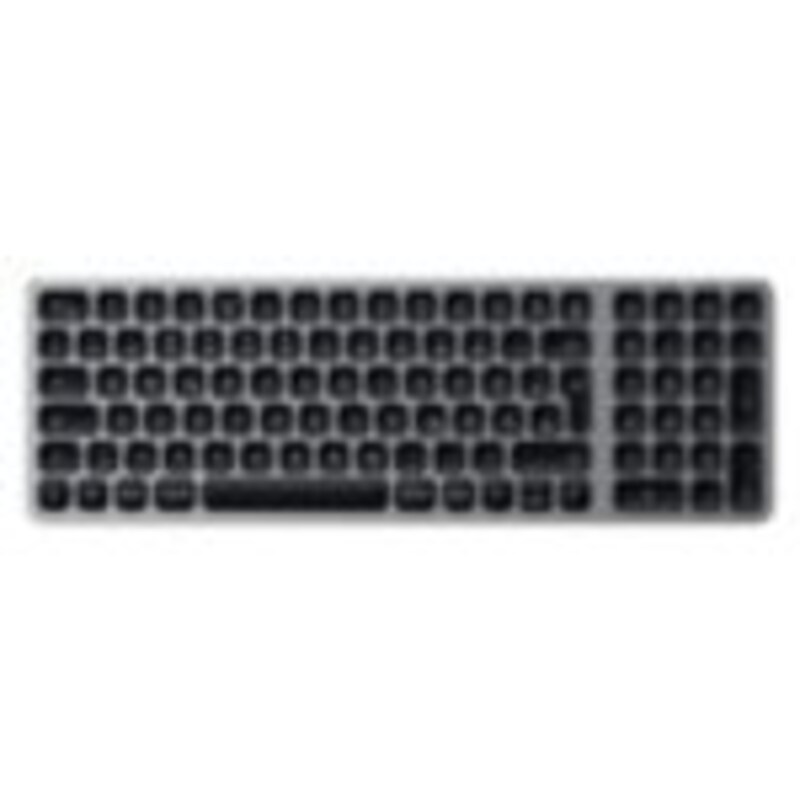 Satechi Aluminium Slim Bluetooth Backlit Tastatur kabellos space grey