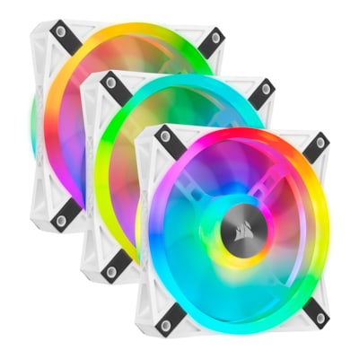 fter günstig Kaufen-Corsair iCUE QL120 RGB Gehäuse Lüfter 3er-Pack in Weiß mit Lighting Node 120mm. Corsair iCUE QL120 RGB Gehäuse Lüfter 3er-Pack in Weiß mit Lighting Node 120mm <![CDATA[• 120x120x25mm Lüfter mit doppelter RGB Lichtschleife 