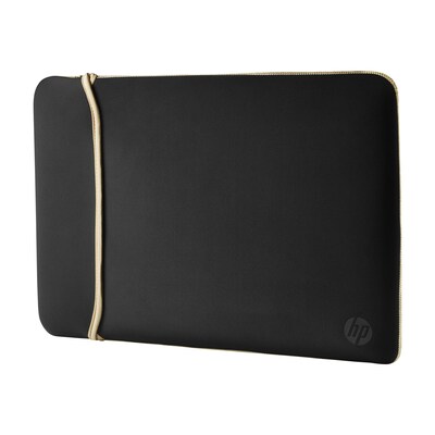 HP  Wendbare Neoprenhülle Schwarz/Gold 35,56 cm (14 Zoll) | 00192018039148