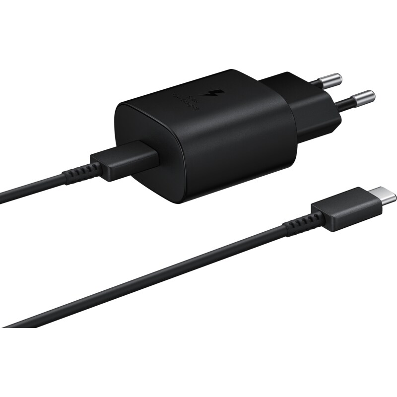 Samsung Schnellladegerät EP-TA800 USB-C, Schwarz