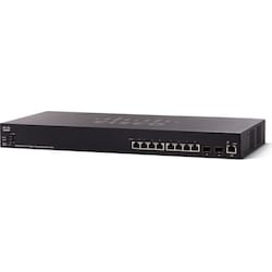 Cisco SX350X-08-K9 8x Port Gigabit managed Switch 2x SFP+