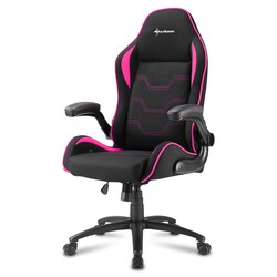 Sharkoon Elbrus 1 Gaming Chair Schwarz/Pink