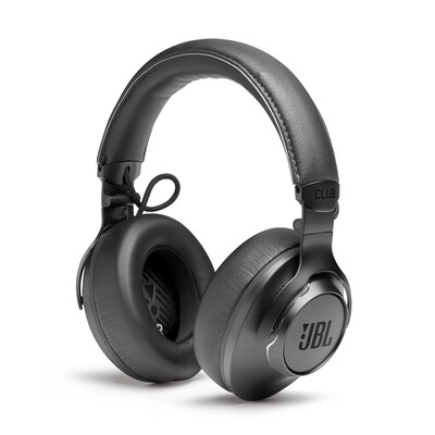 JBL CLUB ONE wireless over-ear adaptive noise cancelling headphones, schwarz
