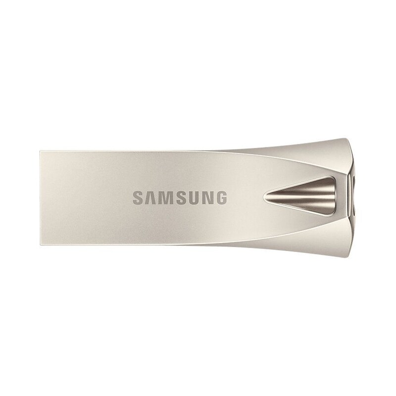 Samsung BAR Plus 128GB Flash Drive 3.1 USB Stick Metallgehäuse silber