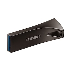Samsung BAR Plus 256GB Flash Drive Fit 3.1 USB Stick Metallgeh&auml;use grau