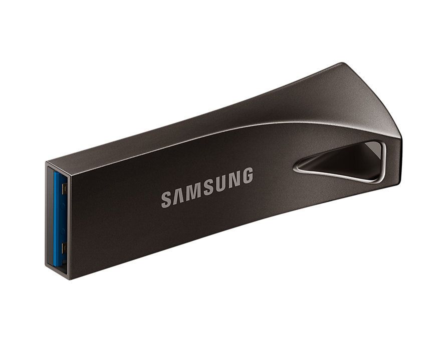 Samsung BAR Plus 256GB Flash Drive 3.1 USB Stick Metallgehäuse grau
