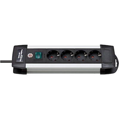 Brennenstuhl  Premium-Alu-Line Steckdosenleiste 4-fach 1,8m 1391000014 | 04007123141562