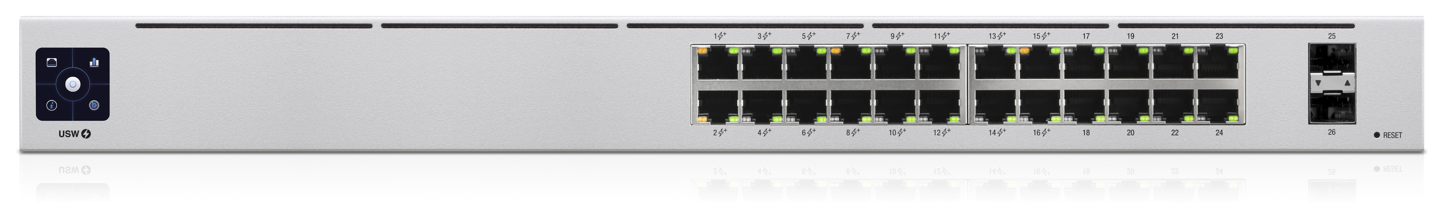 Ubiquiti USW-24-POE UniFi 24-Port PoE+ Smart Managed Switch 2x SFP