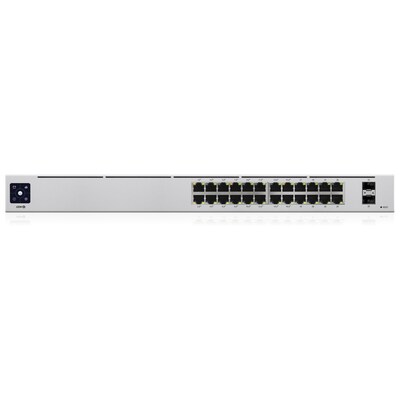 Netzwerk Switch  günstig Kaufen-Ubiquiti USW-24-POE UniFi 24-Port PoE+ Smart Managed Switch 2x SFP. Ubiquiti USW-24-POE UniFi 24-Port PoE+ Smart Managed Switch 2x SFP <![CDATA[• Strom- und Datenverbindung für bis zu 24 PoE-Netzwerkgeräte • 24x 1000Base-T (16xPoE+, 92W gesamt) • 