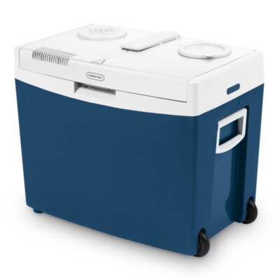 Mobicool MT35W thermoelektrische Kühlbox 34L 12V / 240V blau mit Rollen