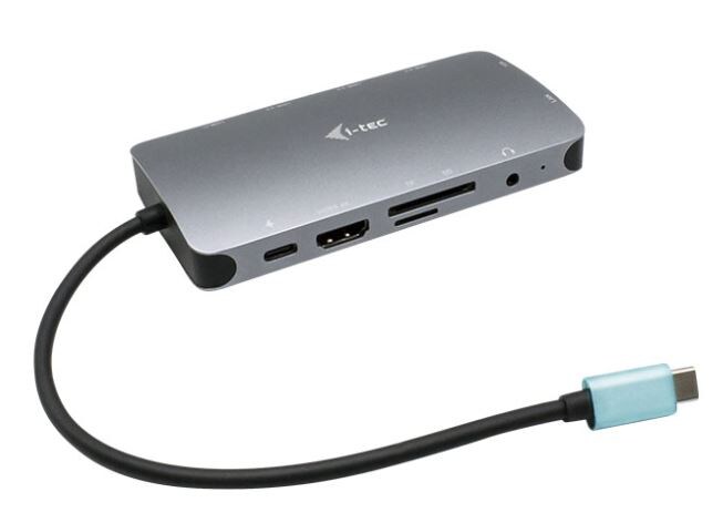 i-tec USB-C Metal Nano Dock HDMI/VGA mit LAN + Power Delivery 100W