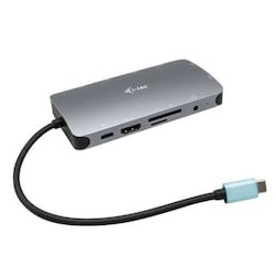 i-tec USB-C Metal Nano Dock HDMI/VGA mit LAN + Power Delivery 100W