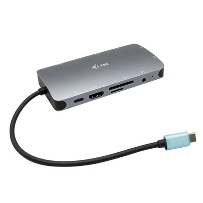i-tec USB-C Metal Nano Dock 4K HDMI/VGA mit LAN + Power Delivery 100W