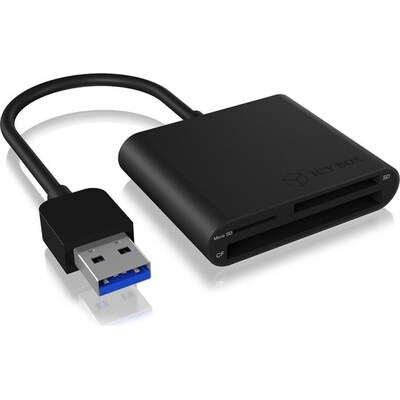 USB zu  günstig Kaufen-RaidSonic IB-CR301-U3 USB 3.0 externer Multi-Kartenleser. RaidSonic IB-CR301-U3 USB 3.0 externer Multi-Kartenleser <![CDATA[• Externer Multi-Kartenleser über USB 3.0 • USB 3.0 Anschluss mit bis zu 5 Gbit/s • Unterstützt SD 3.0 Spezifikation (SDXC 