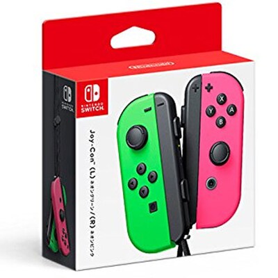 Nintendo Switch Controller Joy-Con 2er grün pink