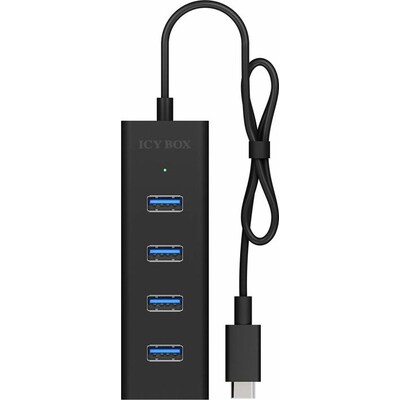 140 x günstig Kaufen-RaidSonic Icy Box IB-HUB1409-C3 Type-C zu 4 Port USB 3.0 Hub. RaidSonic Icy Box IB-HUB1409-C3 Type-C zu 4 Port USB 3.0 Hub <![CDATA[• Type-C™ zu 4 Port USB 3.0 Type-A Hub • Anschluss zum PC: USB 3.0 Type-C™ bis 5 Gbit/s • Unterstützt Windows, L