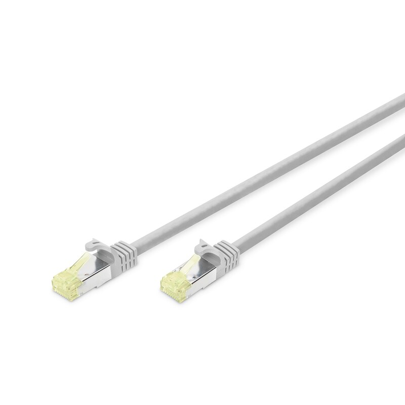 DIGITUS Patch Netzwerkkabel RJ45 S-FTP CAT6a 5,0m grau DK-1644-A-050CL