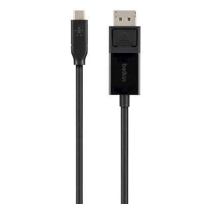 Belkin USB-C auf Displayport Kabel 1,8m schwarz B2B103-06-BLK