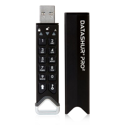 ck Bit günstig Kaufen-iStorage datAshur PRO2 128 GB USB3.2 Stick mit PIN-Schutz Aluminium. iStorage datAshur PRO2 128 GB USB3.2 Stick mit PIN-Schutz Aluminium <![CDATA[• 128GB • USB3.2 • XTS-AES 256-bit Hardware Verschlüsselung auf Militärstandards • User und Admin P