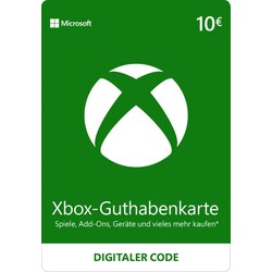 Xbox Guthabenkarte 10 EUR